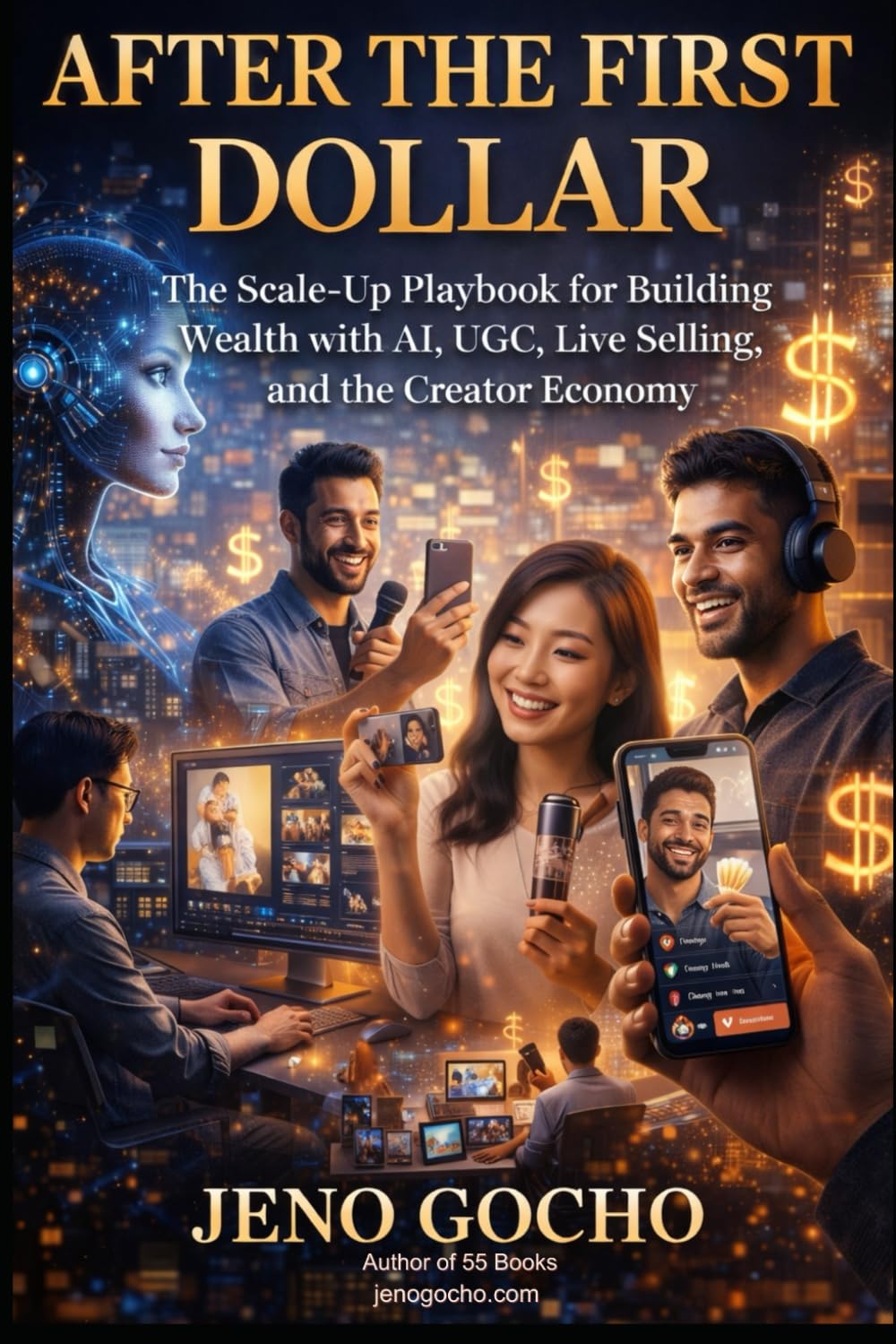 AFTER THE FIRST DOLLAR: The Scale-Up Playbook for Building Wealth with AI, UGC, Live Selling, and the Creator Economy