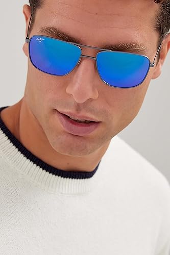 Miniatura 10 de Maui Jim Mikioi Wlentes polarizados patentados Plus2 lentes cuadrados