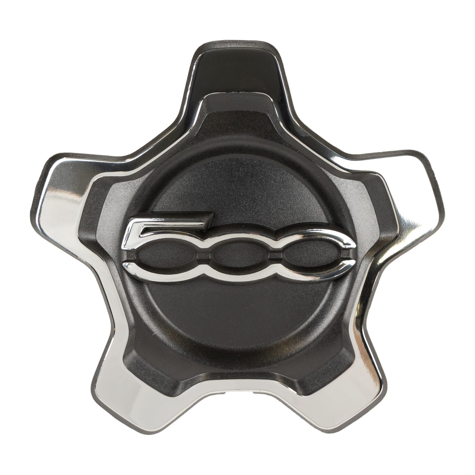 Genuine Fiat 500 By Diesel Wheel Centre Cap – 51834627 – Black (Italy Made)
