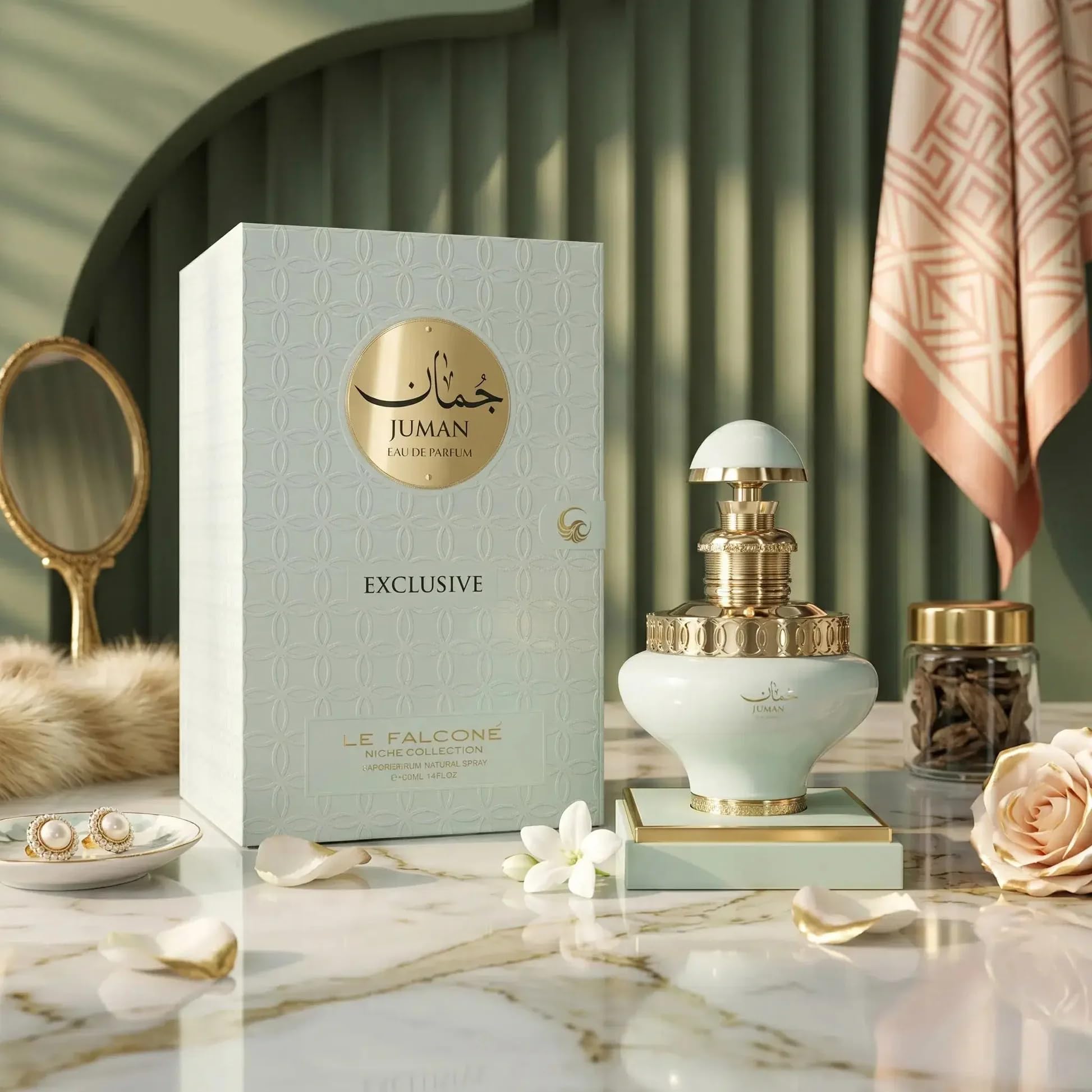 Le Falcone Juman Exclusive Eau de Parfum Donna, 100 ml