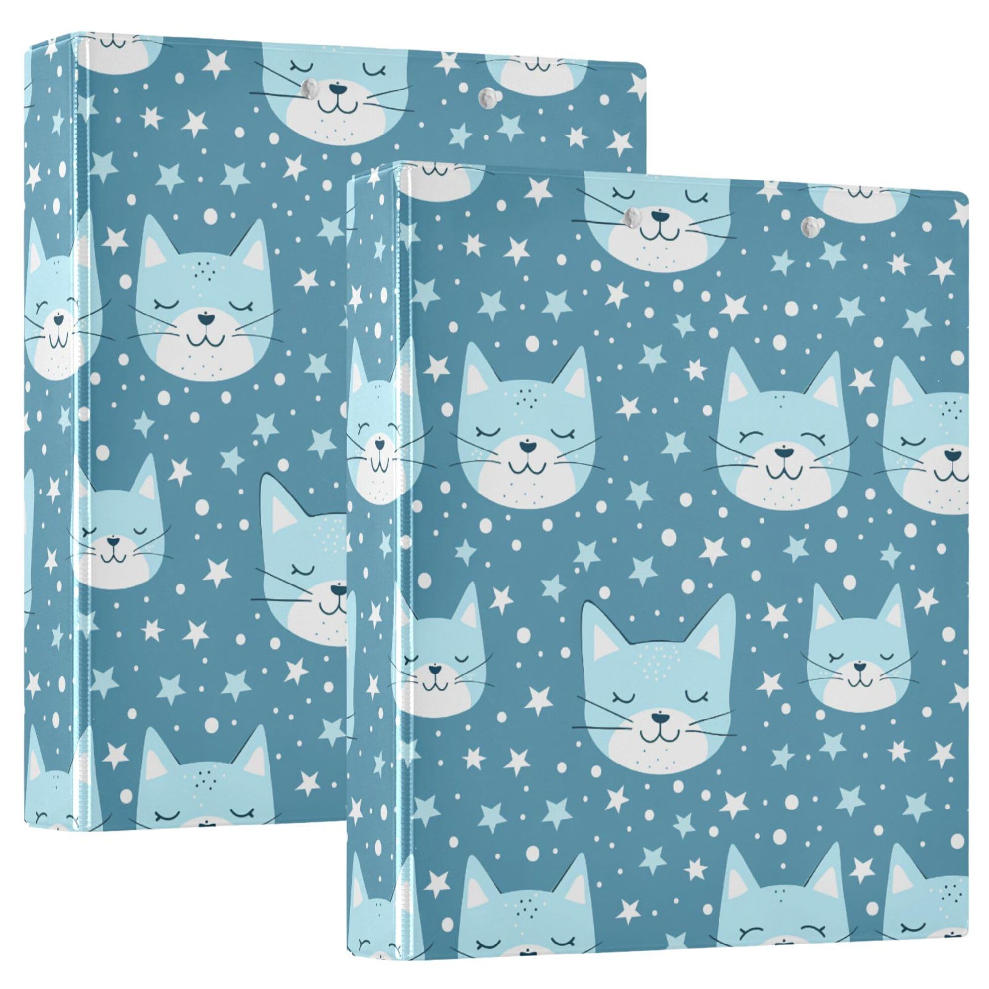 3 raccoglitori ad anelli 1 5 pollici con tasche interne 1/2 raccoglitori universitari per studenti con copertina rigida