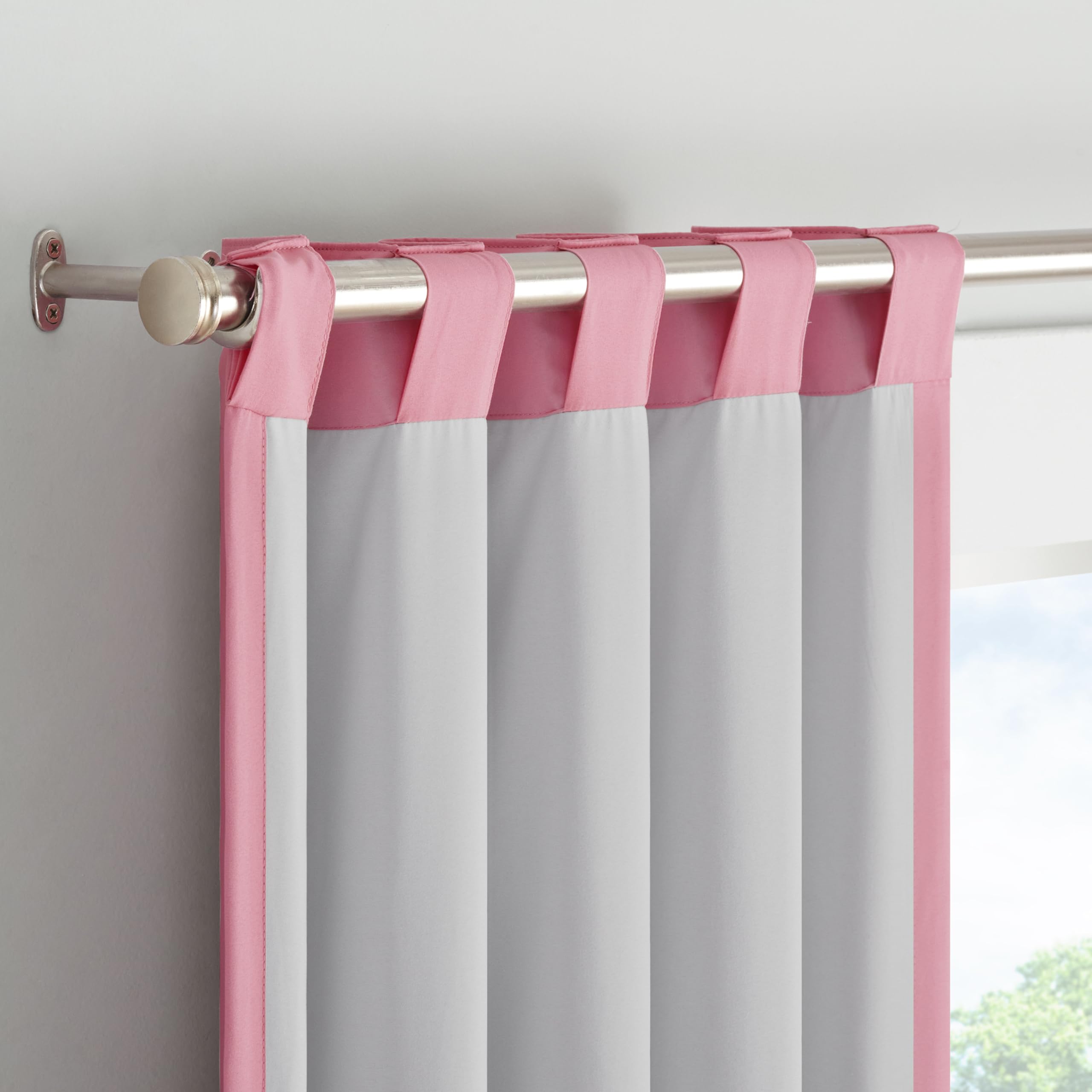 Eclipse Blackout Curtains, Tiered Ruffle Kids Curtains, 63 in x 40 in - Image 4