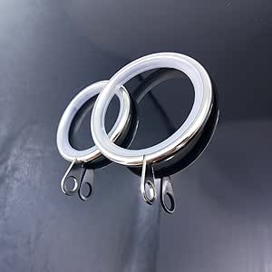 BASTONE PER TENDA IN METALLO CROMO SATINATO