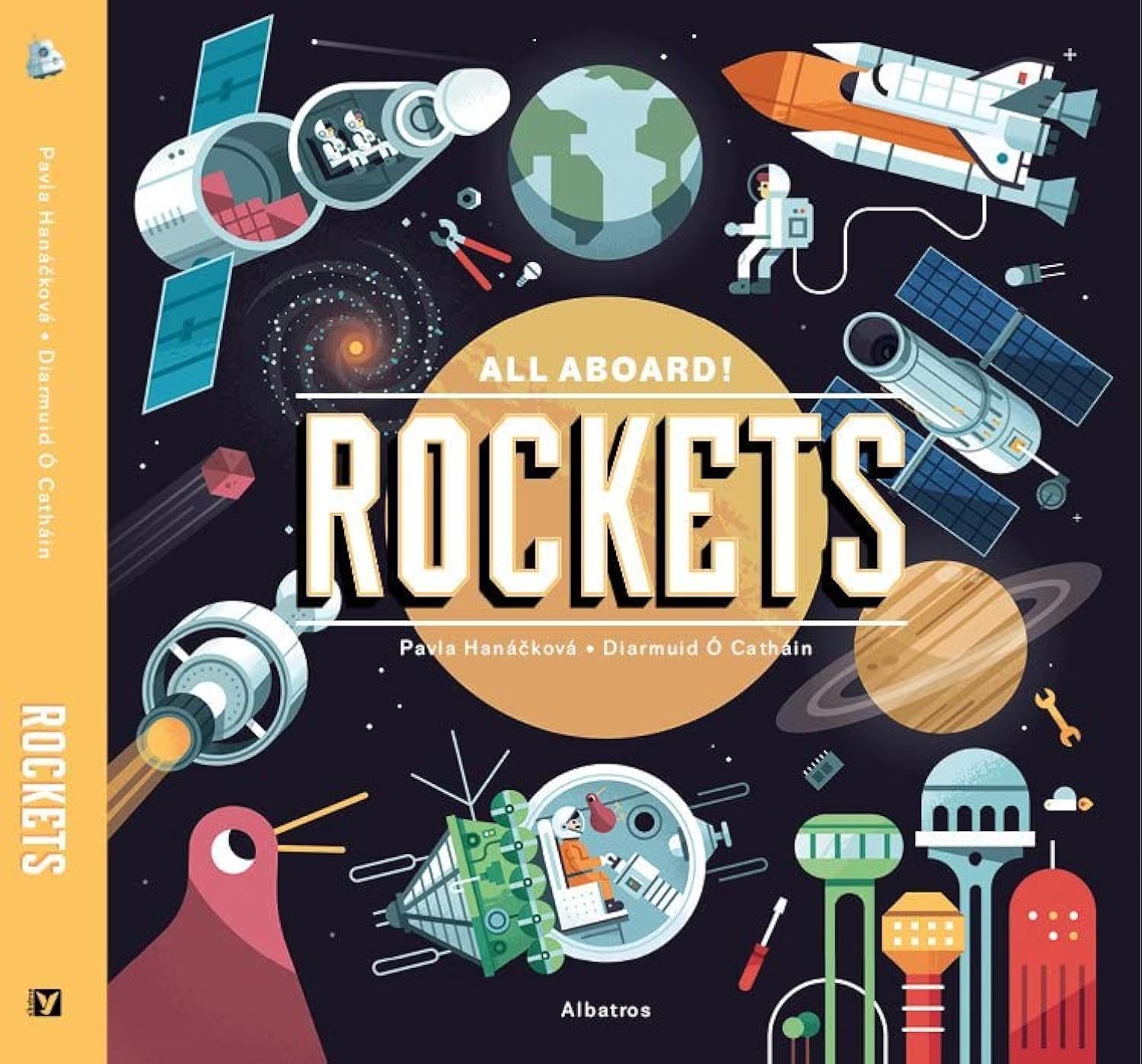 Rockets by Pavla Hanácková BOARD BOOK 9788000063492