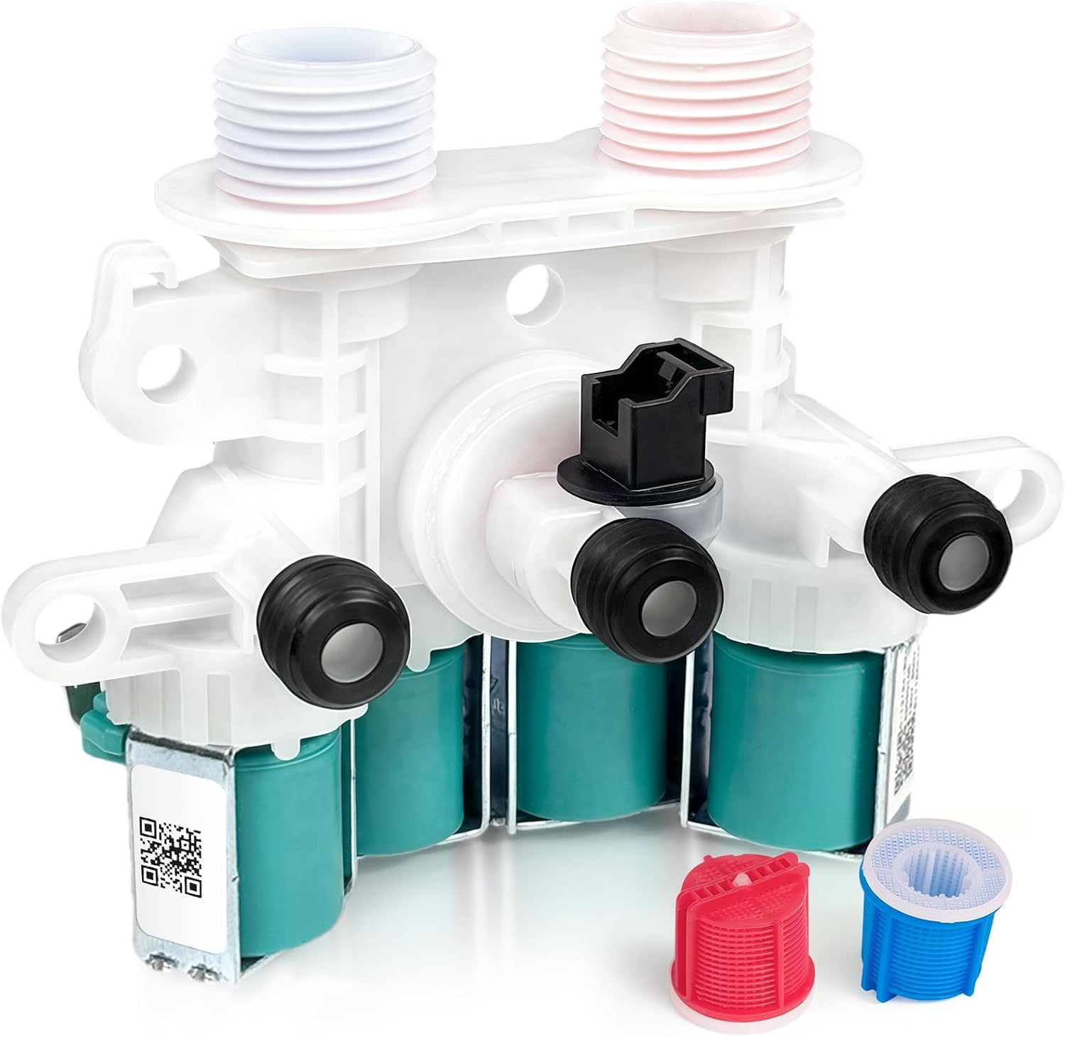 2026 Upgraded W11165546 W11096267 Washer Water Inlet Valve Fit for Maytag Whirlpool Washer Parts, W10758828 Water Inlet Valve W11165546 Replaces W10599423 W11165546VP 33090105 AP6284346