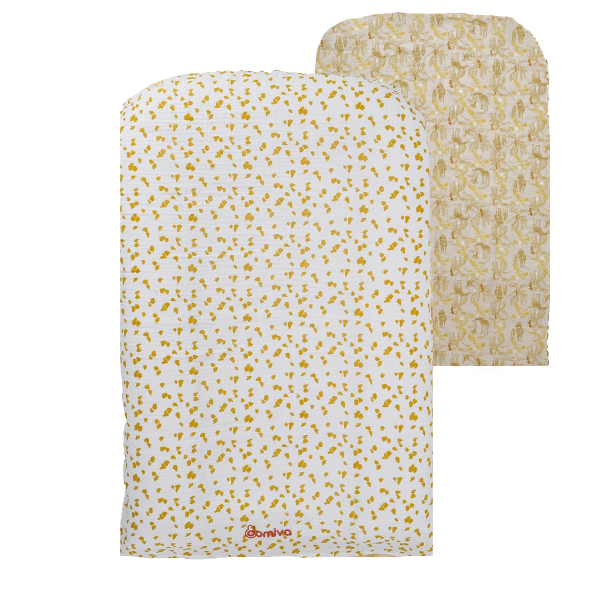 DOMIVA - Changing Mat - Reversible Cover Honey Moon