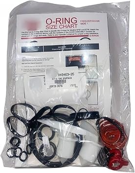 Ice Cream Machine Parts X49463-35 Bag Repair Tool Kit , Compatible with DQ Taylor Sundae Machine DQ 8756 Replacement