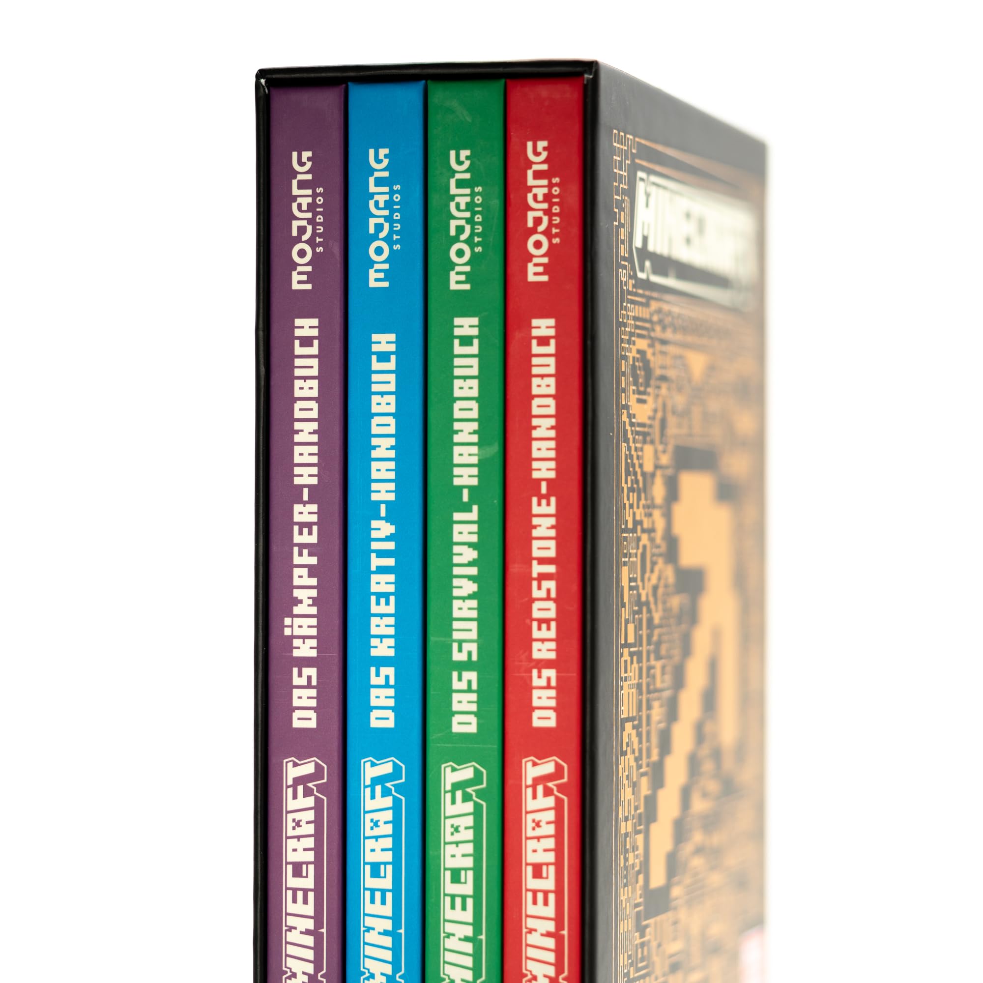 Minecraft Die offiziellen Handbücher zum Spiel: Das ultimative Geschenkset im Schuber für Minecraft-Fans mit 4 Handbüchern von den Machern des Spiels (Minecraft Handbuch)