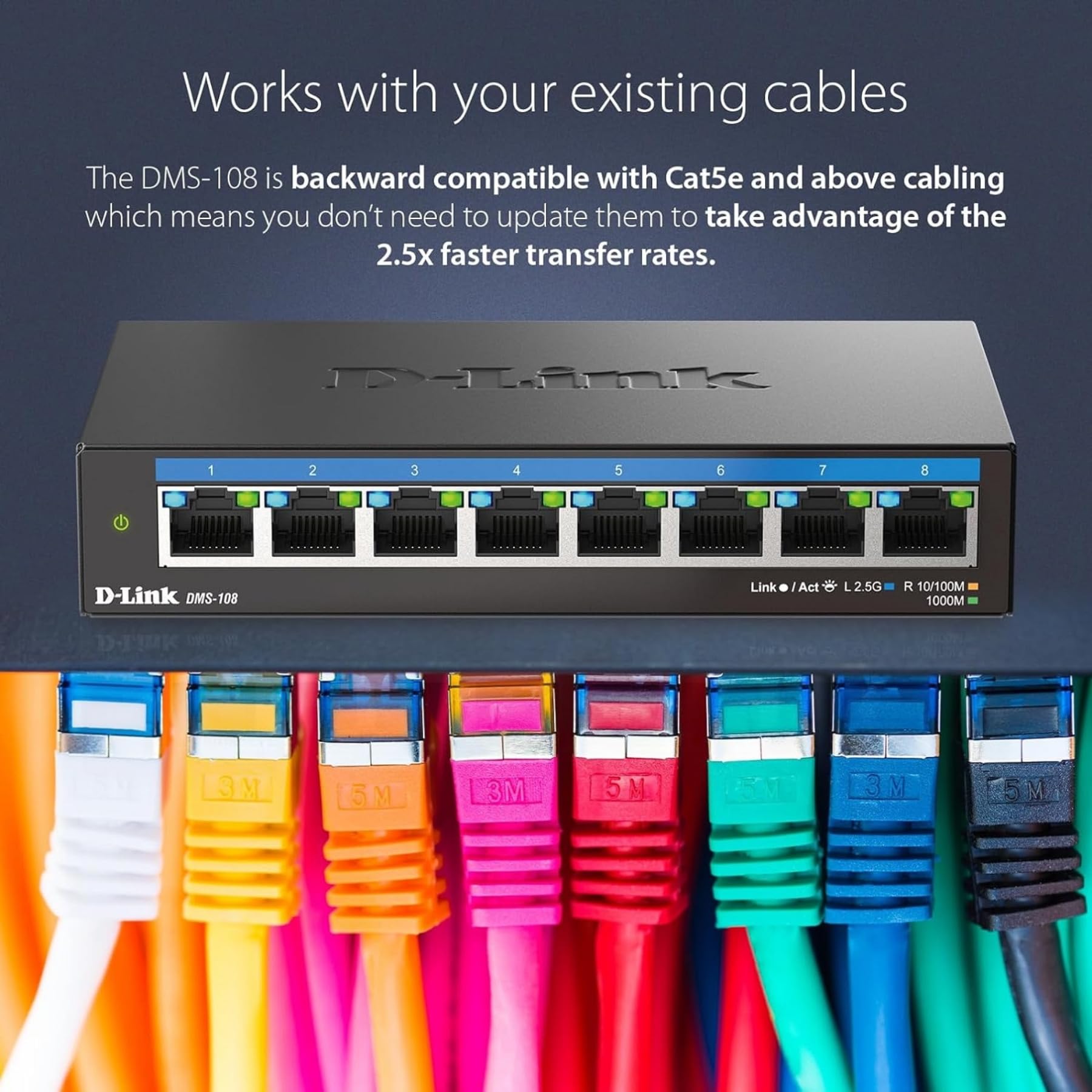 任天堂Switch ＋DL×11 Amazon.com: D-Link Ethernet Switch, 8 Port Easy Smart Managed