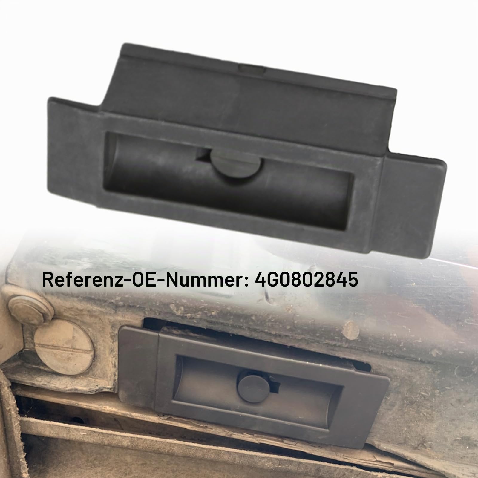 Hoypeyfiy 2 Stücke 4G0802845 Front-Stoßdämpfer-Adapter-Unterstützung Ersatz für A6 C7 A7 4G 2012-2018