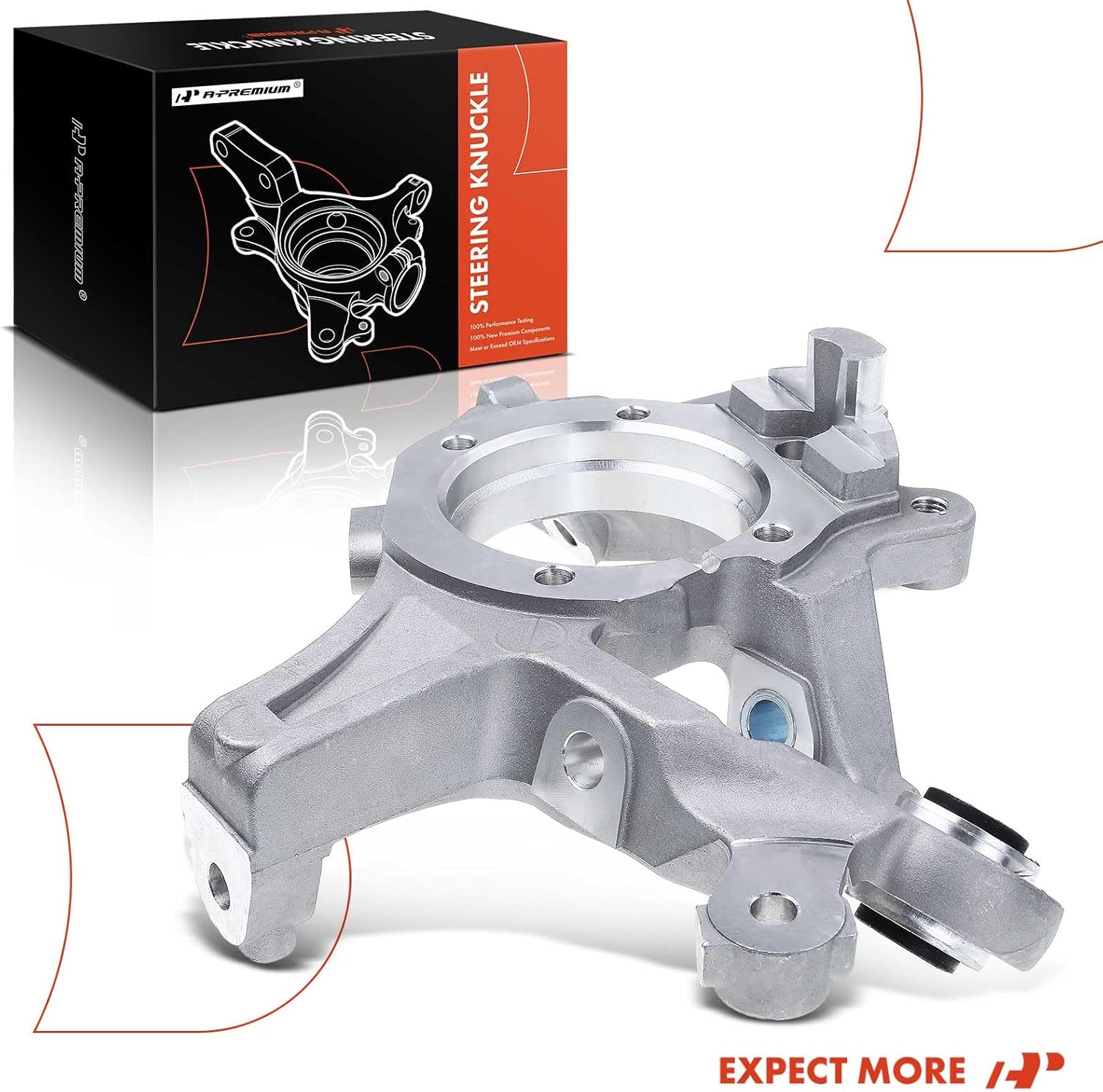 A-Premium Rear Right Suspension Steering Knuckle Compatible with Dodge Charger 2011-2023, Challenger 2011-2023 & Chrysler 300 2011-2023, 3.6L 5.7L, Passenger Side