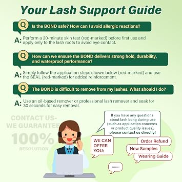 غراء مجموعة الرموش المقاوم للماء KEYYOU Lash Bond and Seal يدوم لمدة 72 ساعة، غراء رموش قوي غير مهيج للرموش الفردية التي يمكنك صنعها في المنزل (أسود - 10 مل)