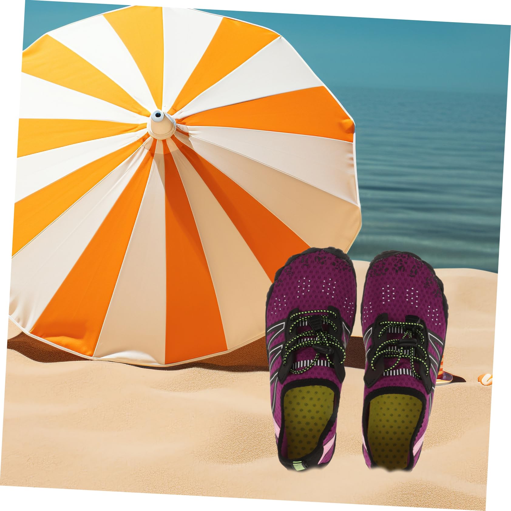 1par Zapatillas De Agua Unisex Secado Rápido Antideslizantes Para Playa y Actividades Acuáticas Zapatillas De Surf y Natación Para Hombres y Mujeres