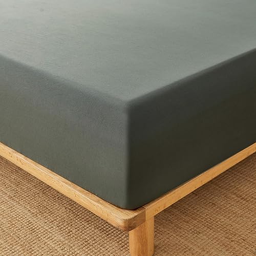 Miniatura 5 de ZIQINPSQ Sábana bajera, protector de colchón, sábana inferior suave resistente a las arrugas y a la decoloración, funda de colchón ajustable con