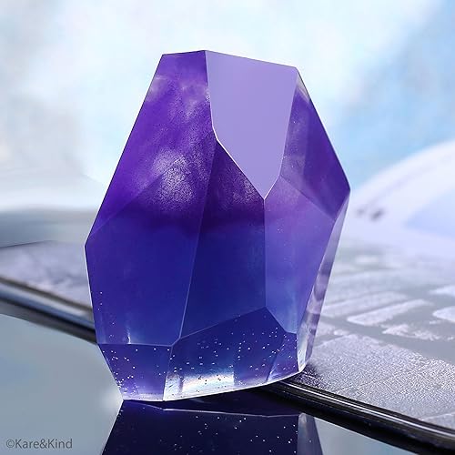 Miniatura 5 de Moldes epoxi de arcilla polimérica/resina – Kit de cristal de cuarzo para bricolaje – Juego de 3 formas de silicona – Crea tus propios objetos