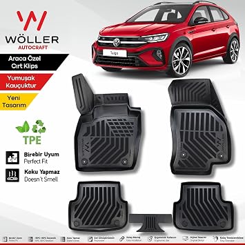 Wöller Vw Taigo Mat 3d Pool Mat After 2022