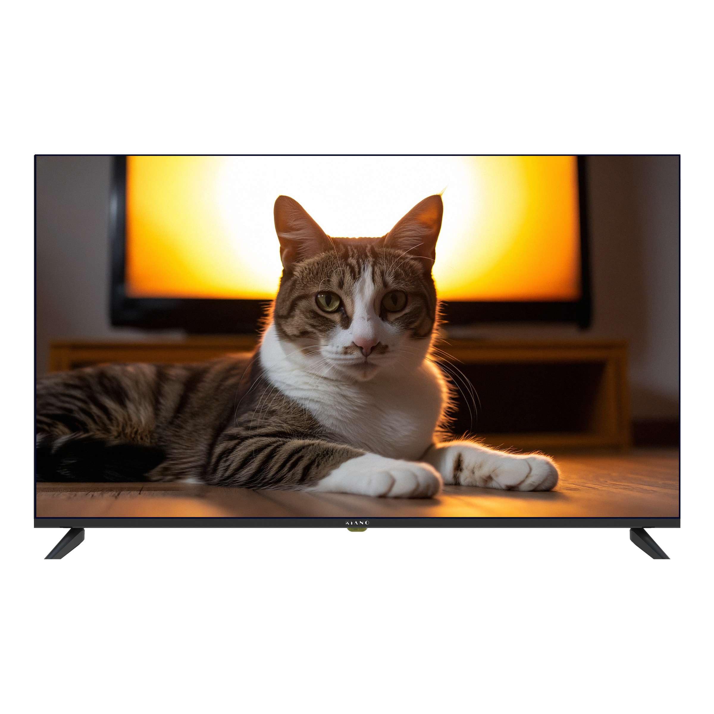 Kiano Elegance 50" Smart TV VIDAA, UHD 4K, D-LED, HDR, Dolby Digital Plus, Wi-Fi, HDMI/USB, DVB-T2/S2/C, Diseño sin Marco, Grabación PVR, 178° Ángulo de visión