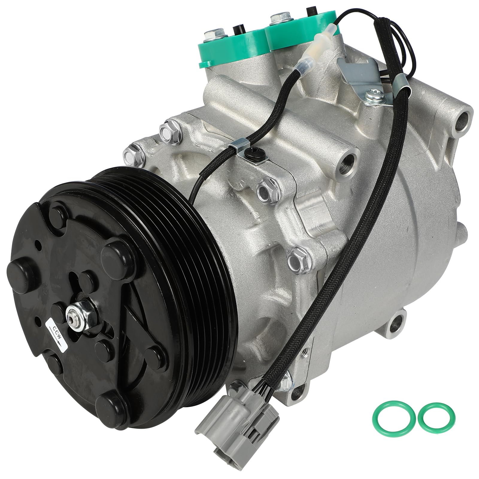 ECCPP AC Compressor Fast Cooling 2002-2005 Fit for Honda Civic 1.7L Air Conditioning Compressor