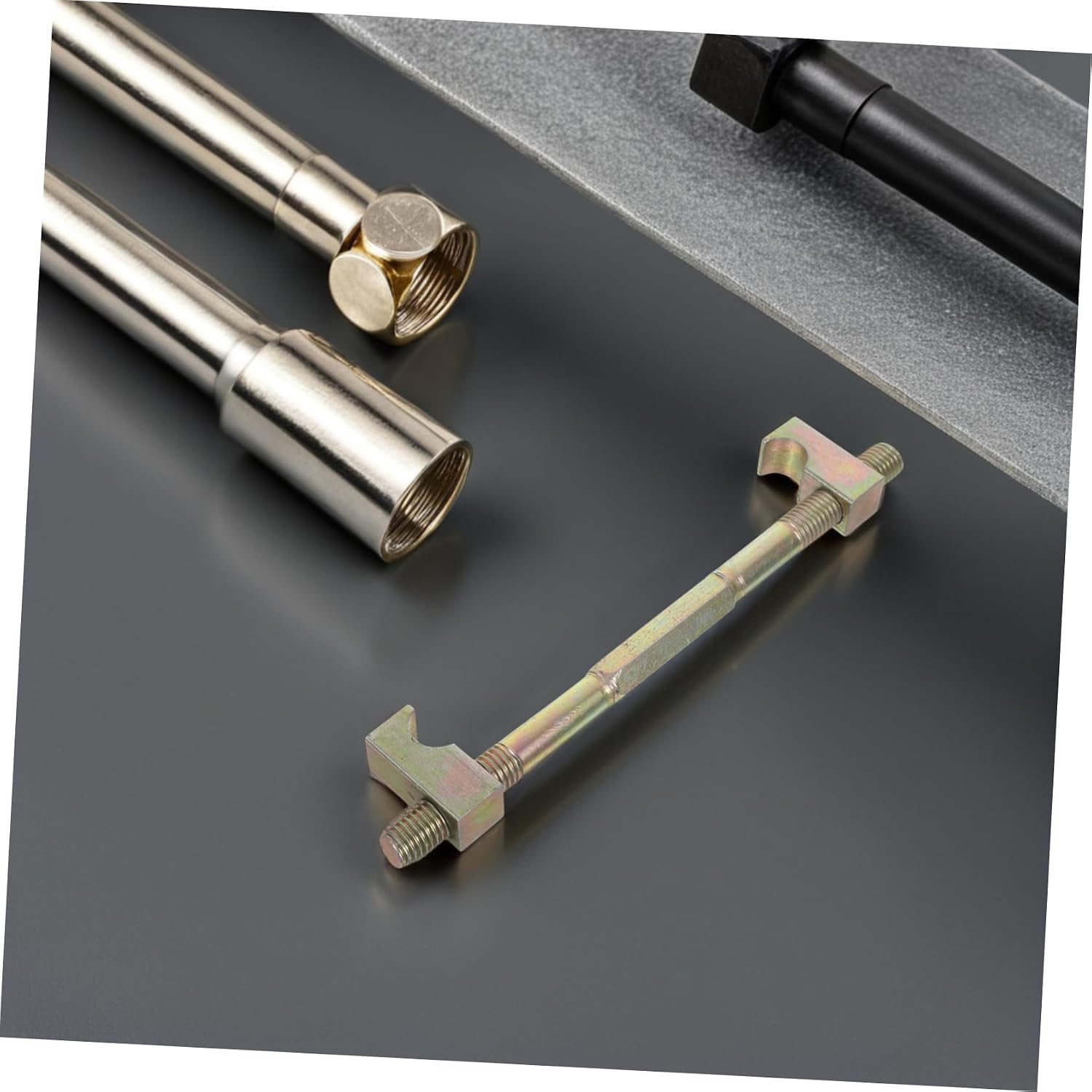 Cabilock 2pcs Heavy Duty Spring Compressor Tool Manual Shock Tool for Automotive Suspension Repairs Safe Clamping and Durable Construction