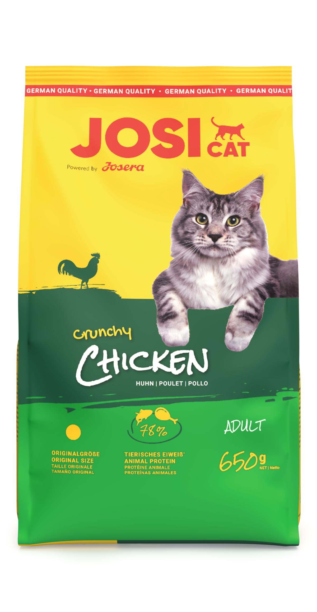 Josera JosiCat Crunchy Chicken(650g) Premium Cat Food for Adults (B0D3XDCPC4) Amazon Price History, Amazon Price Tracker