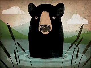 ART.COM Wall Art Print Skinny Dip by Ryan Fowler, 16" x 12"