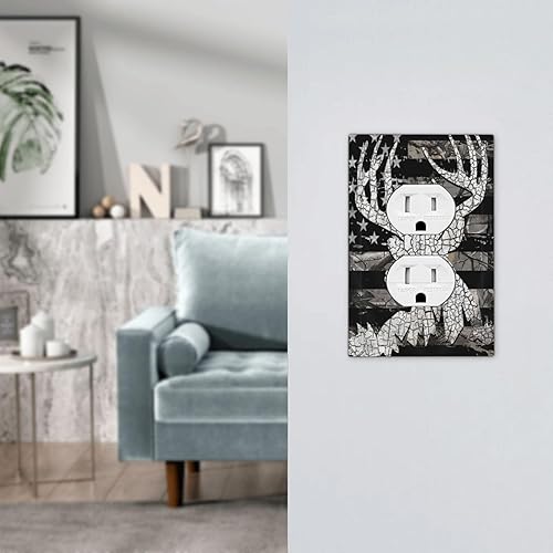 Vista 1046 de Placa de pared con interruptor de luz de doble interruptor de pared para niños, diseño de dinosaurio, galaxia, espacio exterior, planeta, nebulosa