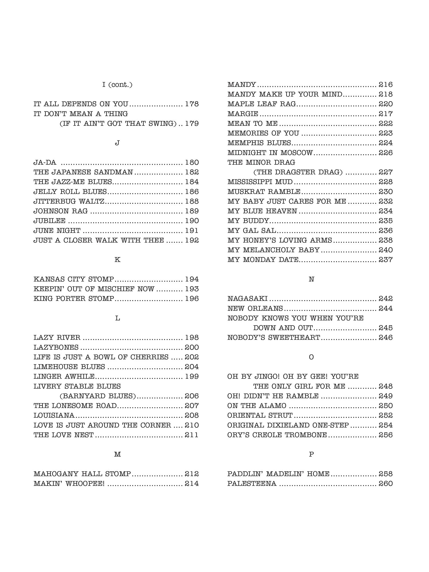 The Real Dixieland Book: B-flat Instruments