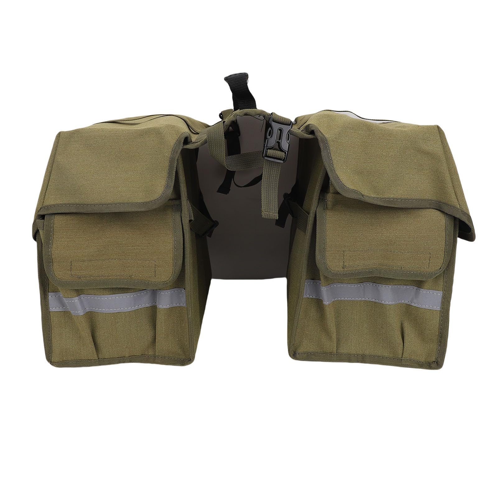 YUYTE Borsa Portapacchi Posteriore Bici Grande Capacità con Strisce (30L)
