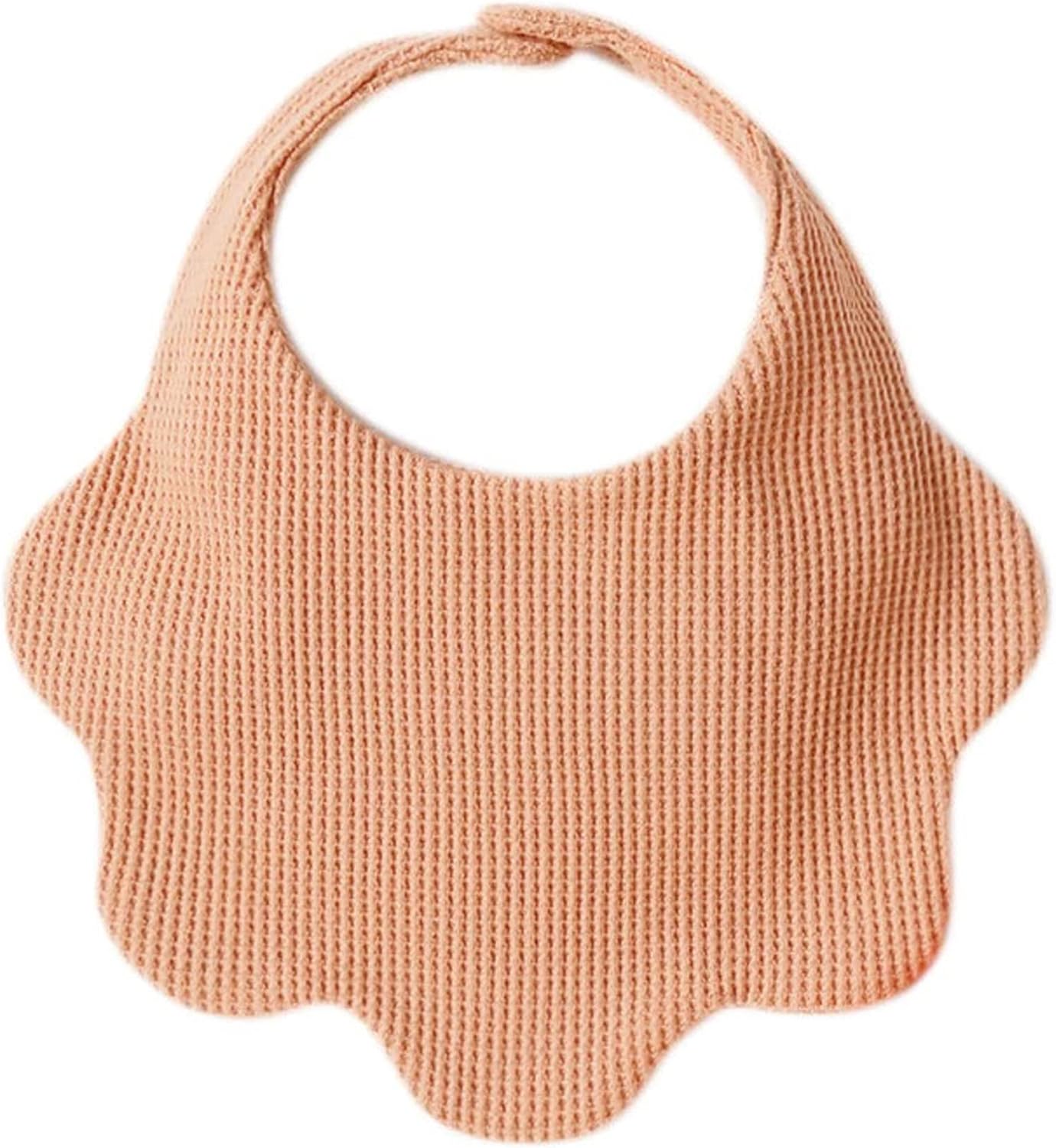 Bestgift Cotton saliva towel baby petal bib 360 degree rotation newborn bib lovely solid color in summer