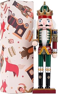 Christmas Decorations Nutcracker Ornament,12 inch Wooden Traditional Nut...