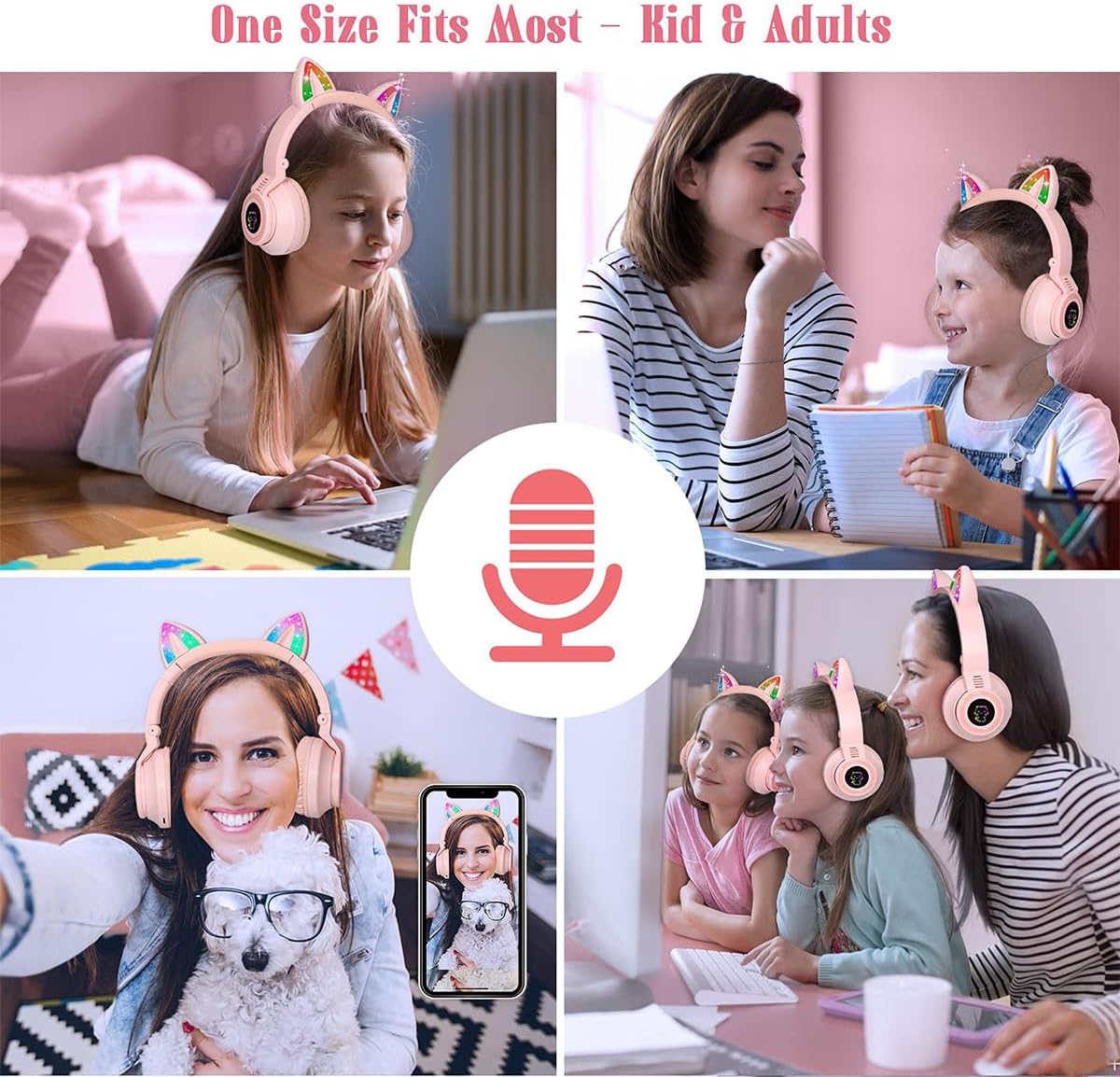 الأفضل - سماعات داخل الأذن قطة للاطفال من اكس سبرينج بلوتوث قا... - view 7