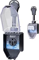 Vista 13 de Progressive Industries EMS-HW30C - Protector de sobretensiones para autocaravana resistente, negro, 30 amperios