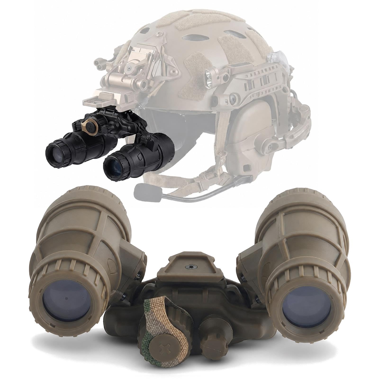 Modello Finto Visione Notturna, Binocolo Non Funzionale per Casco Tattico