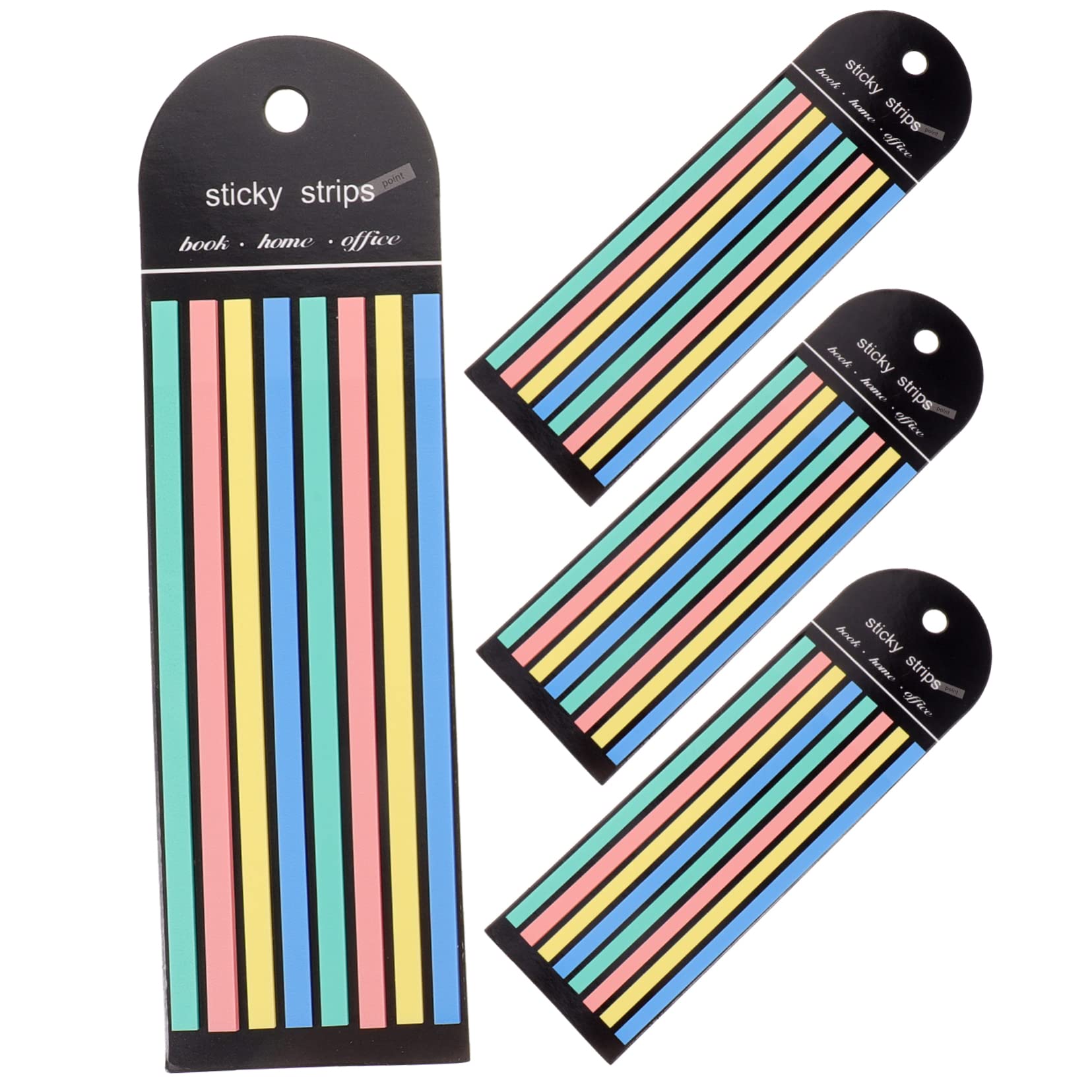 NUOBESTY Lot De 5 Surligneurs Pour La Bible 4 Marqueurs De Page Adhésifs Pour La Lecture