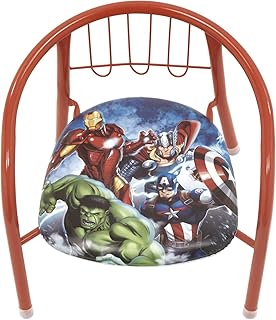 ARDITEX AV11922 - Silla de Metal, Color Rojo Oscuro