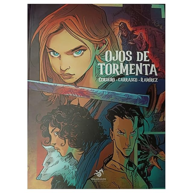Portada de Ojos de Tormenta