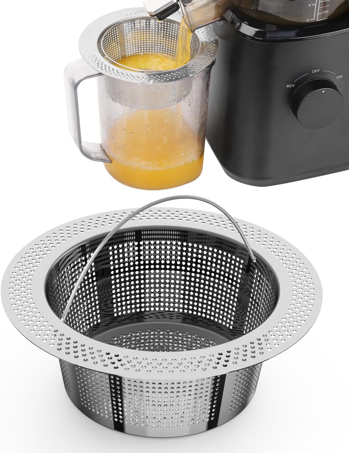 Pulp Strainer for Nama J2 Cold Press Juicer — Suitable for Nama J2 ...