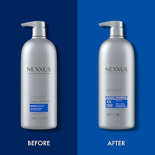 Miniatura 5 de Nexxus Therappe Champú hidratante para cabello seco sin silicona proteína hidratante fusión con proteína de elastina y caviar verde 338 onzas