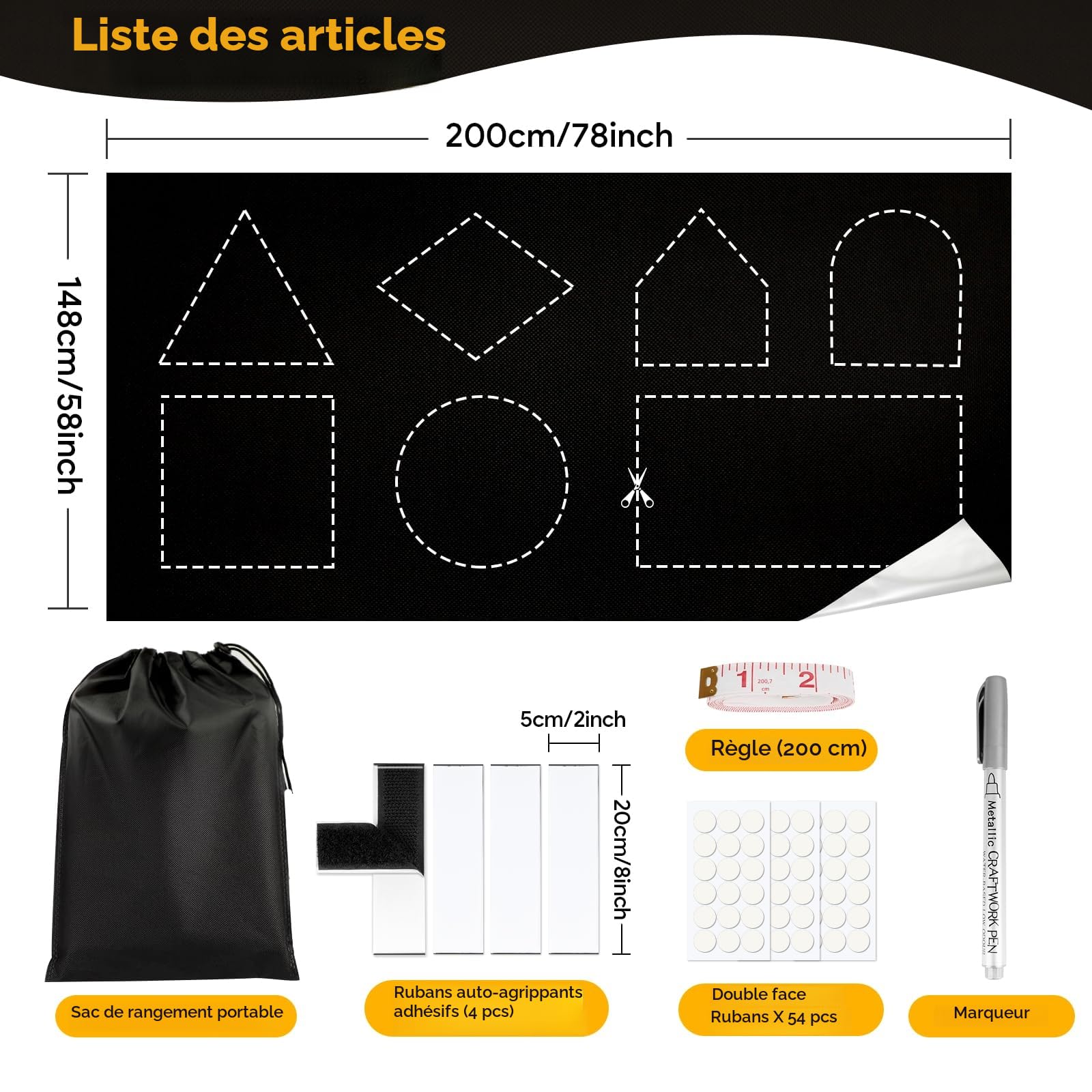 Store Occultant sans Percage 200x148cm, Rideau Thermique Anti Chaleur, Tissu Opaque pour Fenêtre de Toit Velux