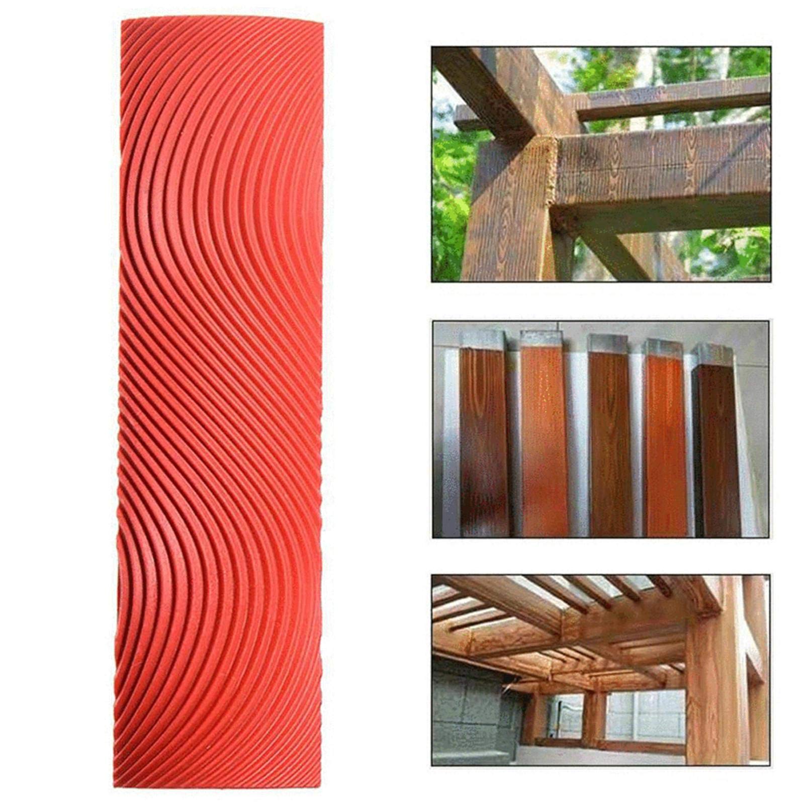 Set De 4 Outils Pour Texturiser Le Bois - Imitation Bois, Effet Grainé (mwmj01)