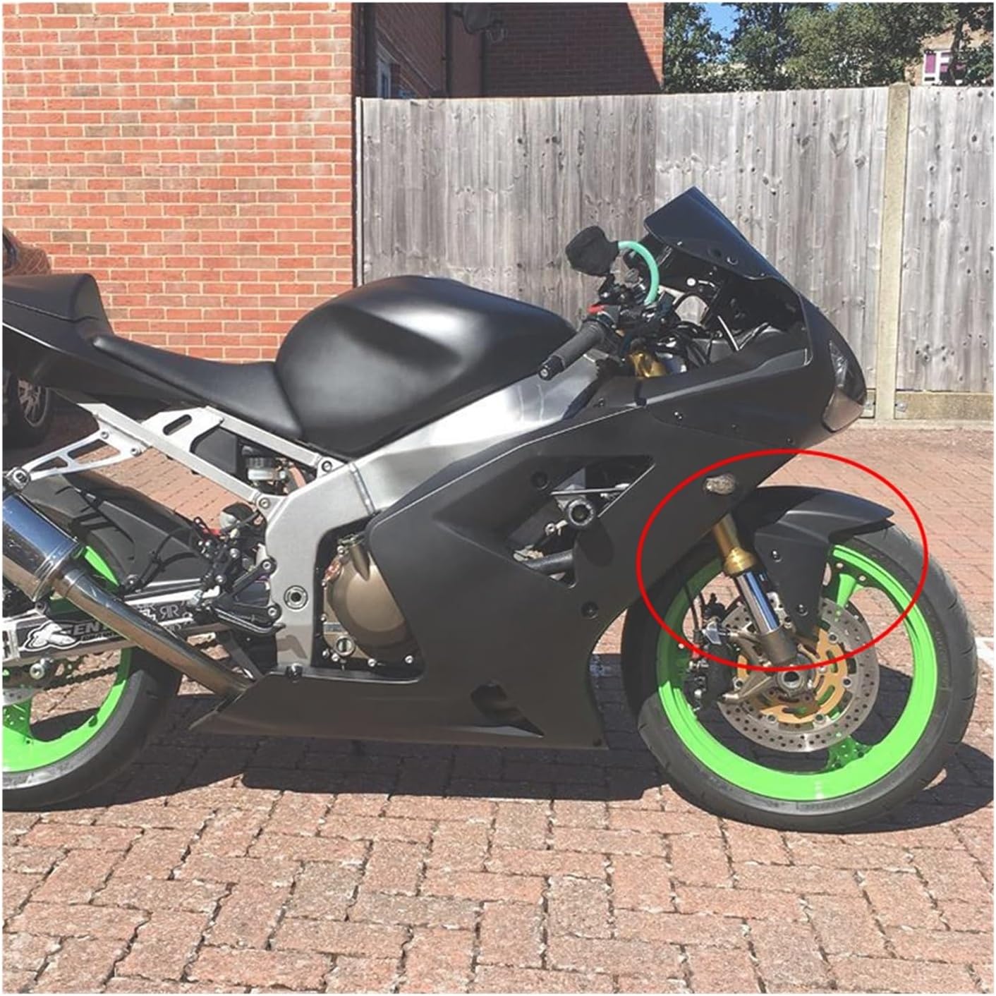 バイク スプラッシュガード 用に適合する忍者 に適合するZX6Rの