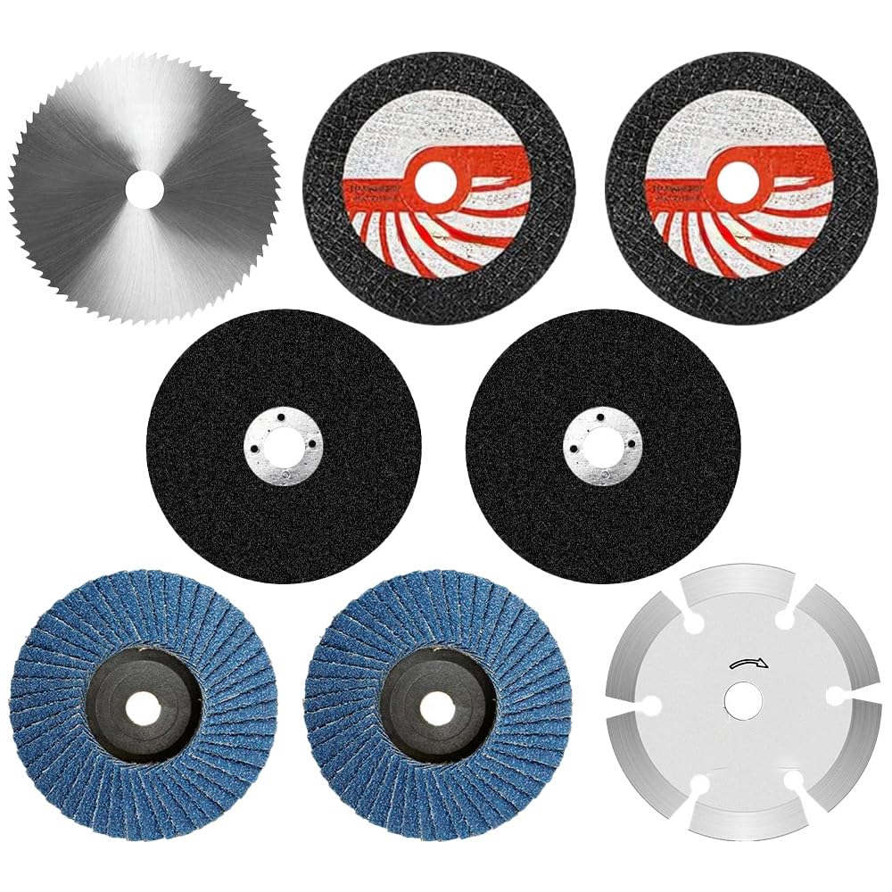 YUANXINWL グラインダー 刃 サンダー 刃 ディスクグラインダー 刃 75MM 木工用刃【8個セット】金属 砥石 木材 切断 研磨 グラインダー 刃 木材