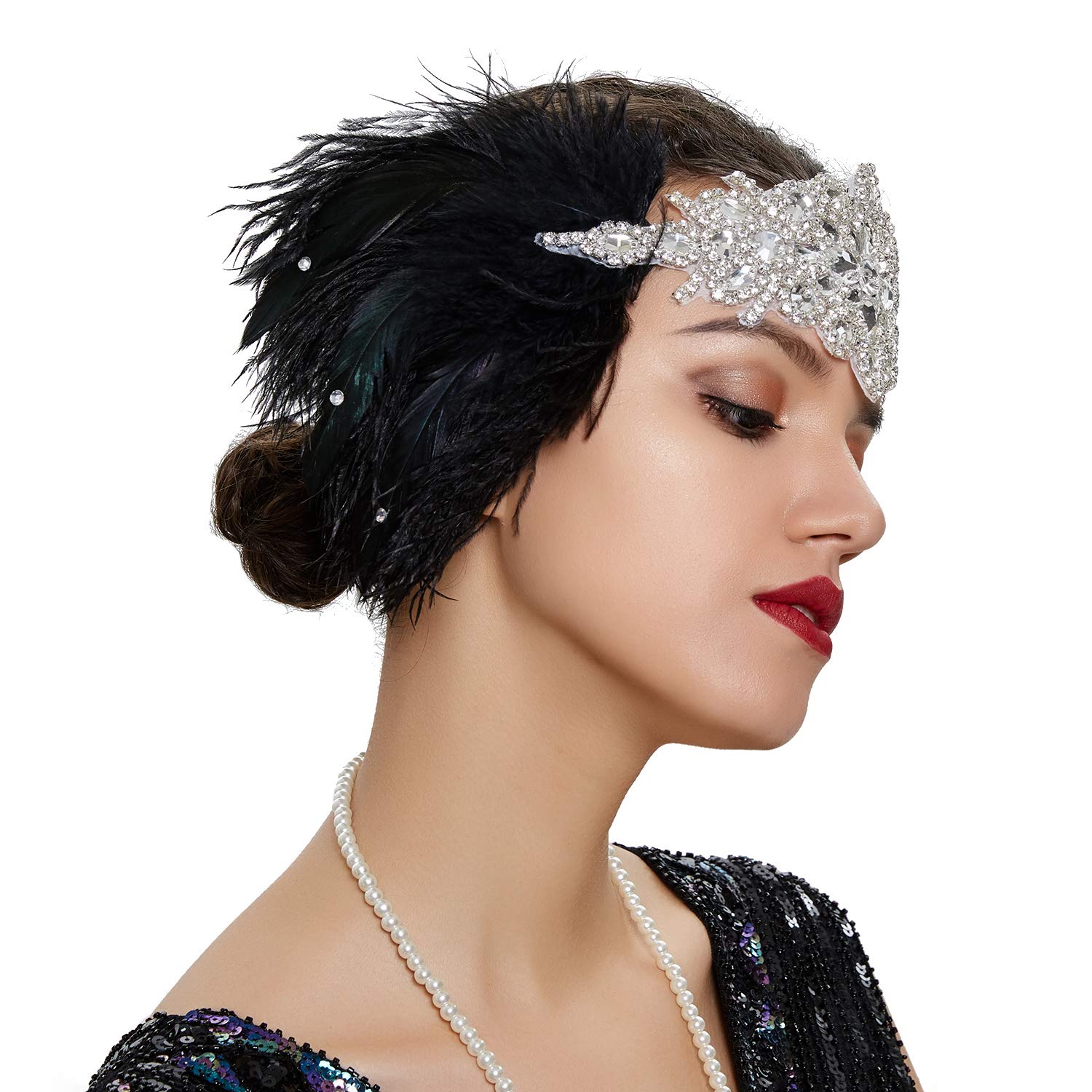 Buy LATIMOON 1920s Flapper Headpiece 