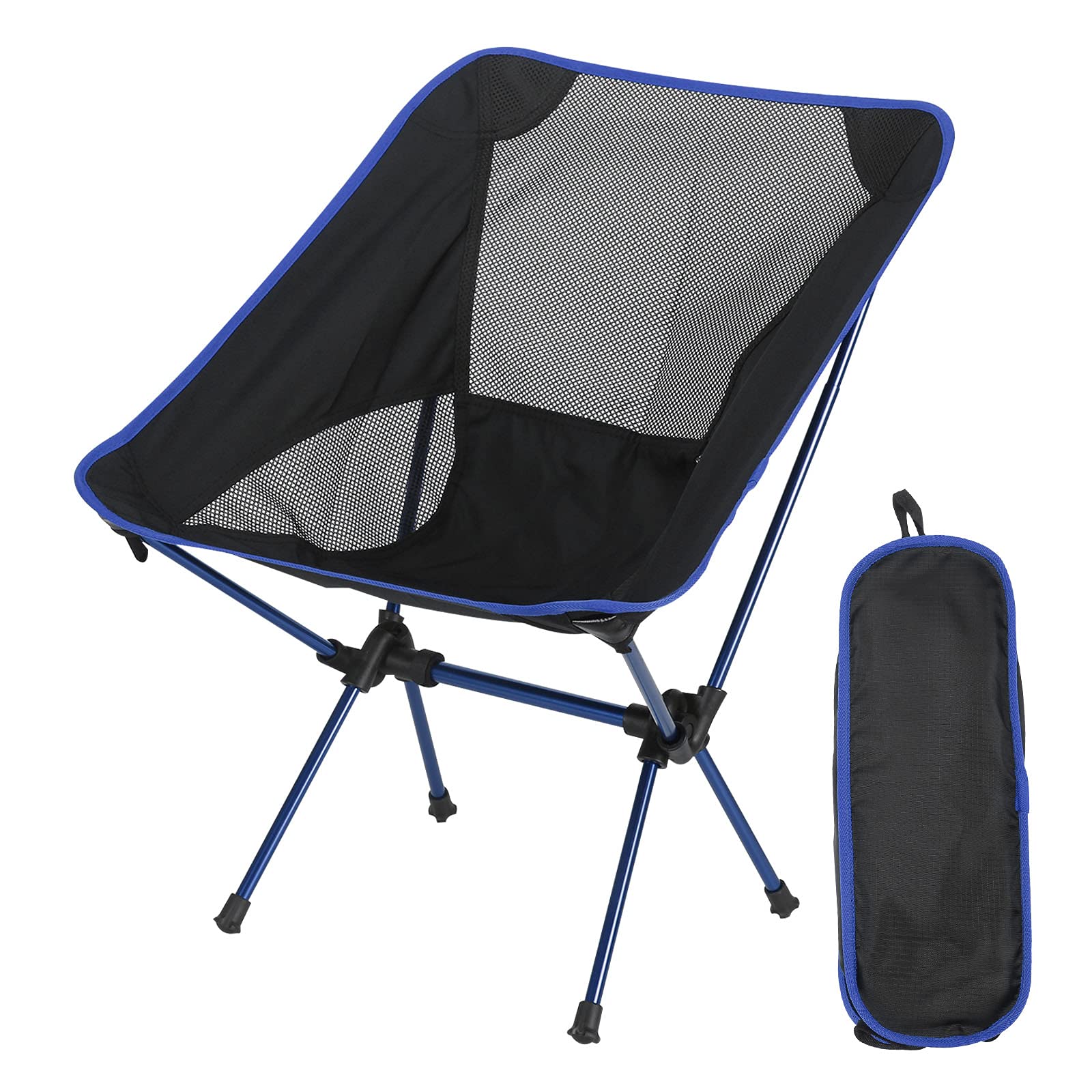 HomeFast Ultralight Folding Camping Chair Fishing BBQ Hiking Chair Fishing Picnic Chair Outdoor Tools Travel Foldable Beach Seat Chair with Carry Bag (B095M6JT87) Amazon Price History, Amazon Price Tracker