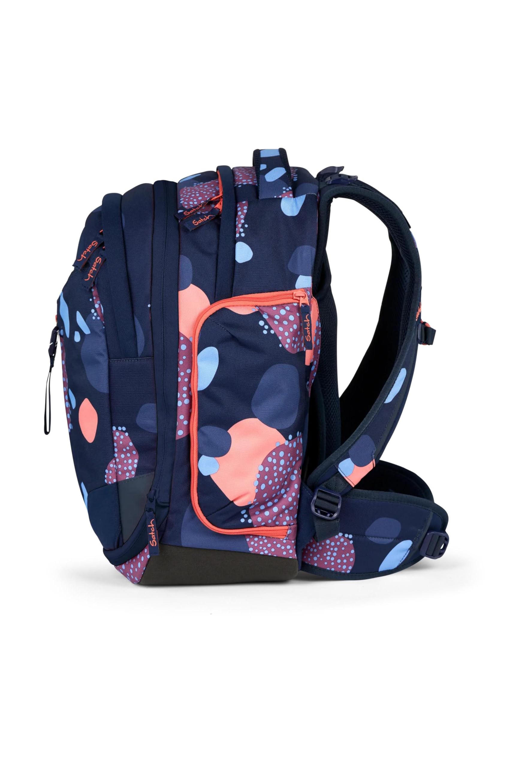 Satch Schulrucksack-Set Match Bundle Coral Reef - Dunkelblau | Ergonomisches 3-teiliges Set mit 35 L Stauraum, standfest und durchdachter Organisation für die 5. Klasse