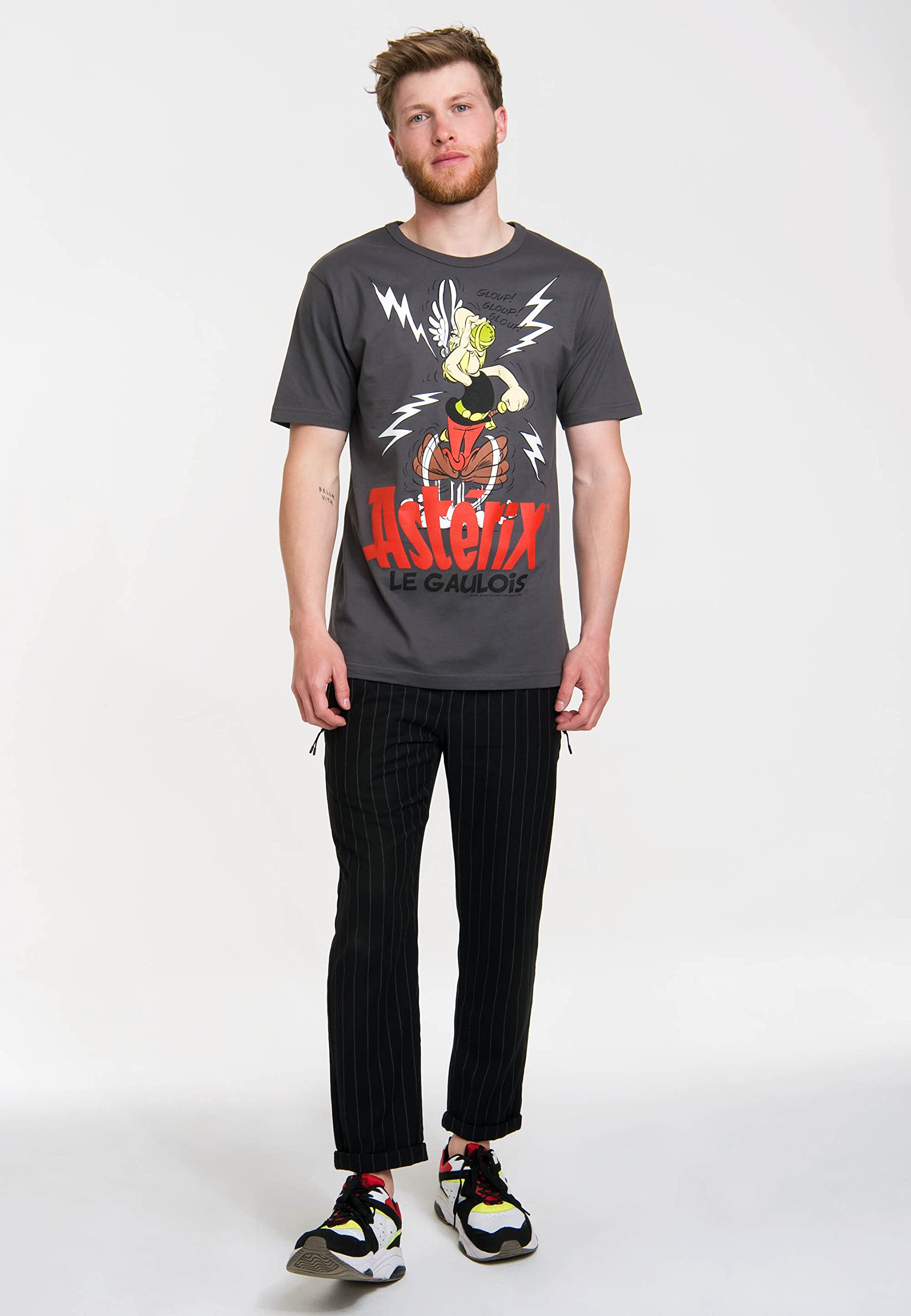 Logoshirt® Asterix Zaubertrank T-Shirt Damen & Herren | Asterix Fanartikel, lustiges Comic T-Shirt, hochwertige Baumwolle, lizenziertes Originaldesign