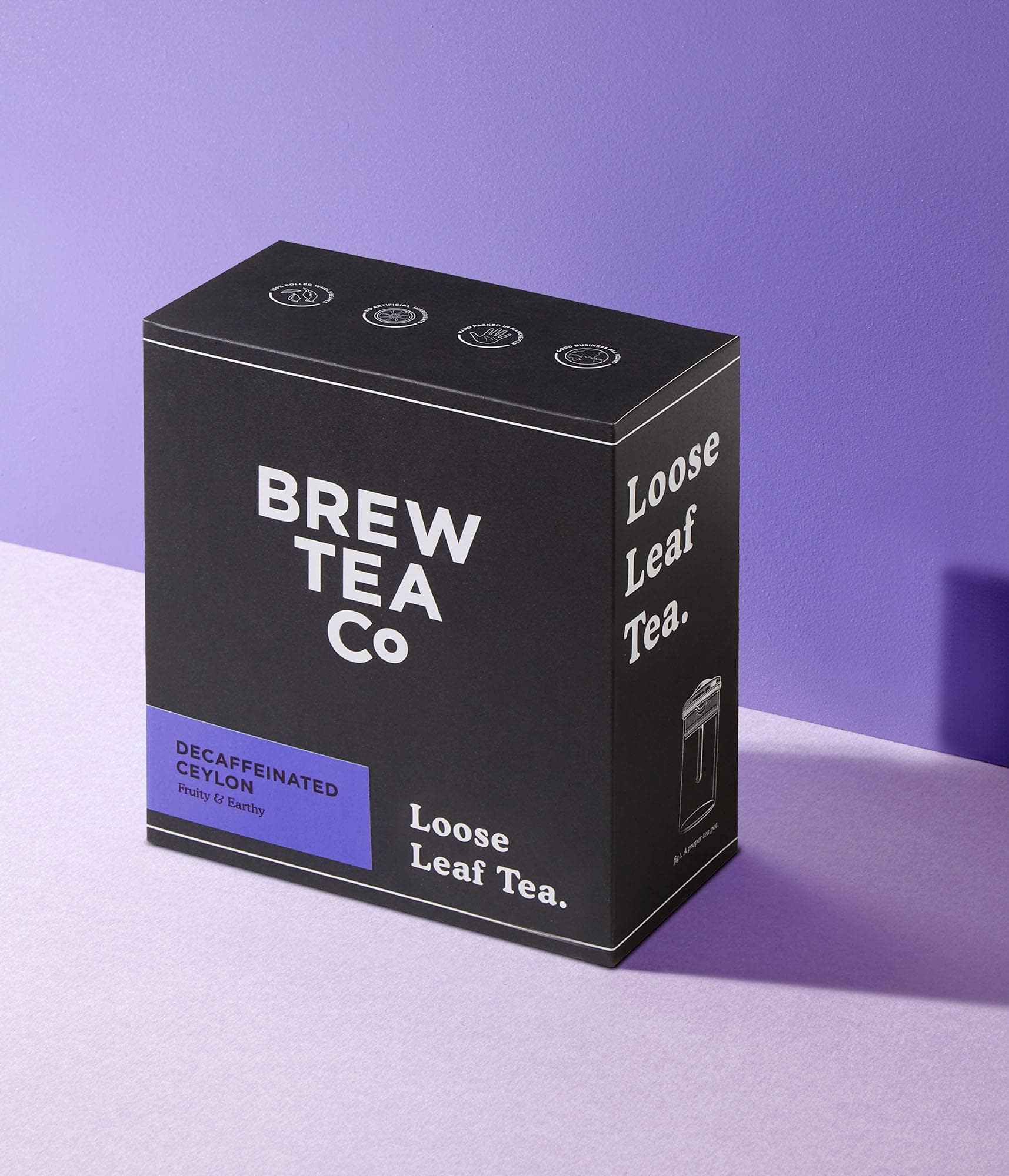 Brew Tea Decaf 500g Loose Whole Leaf Tea CO2