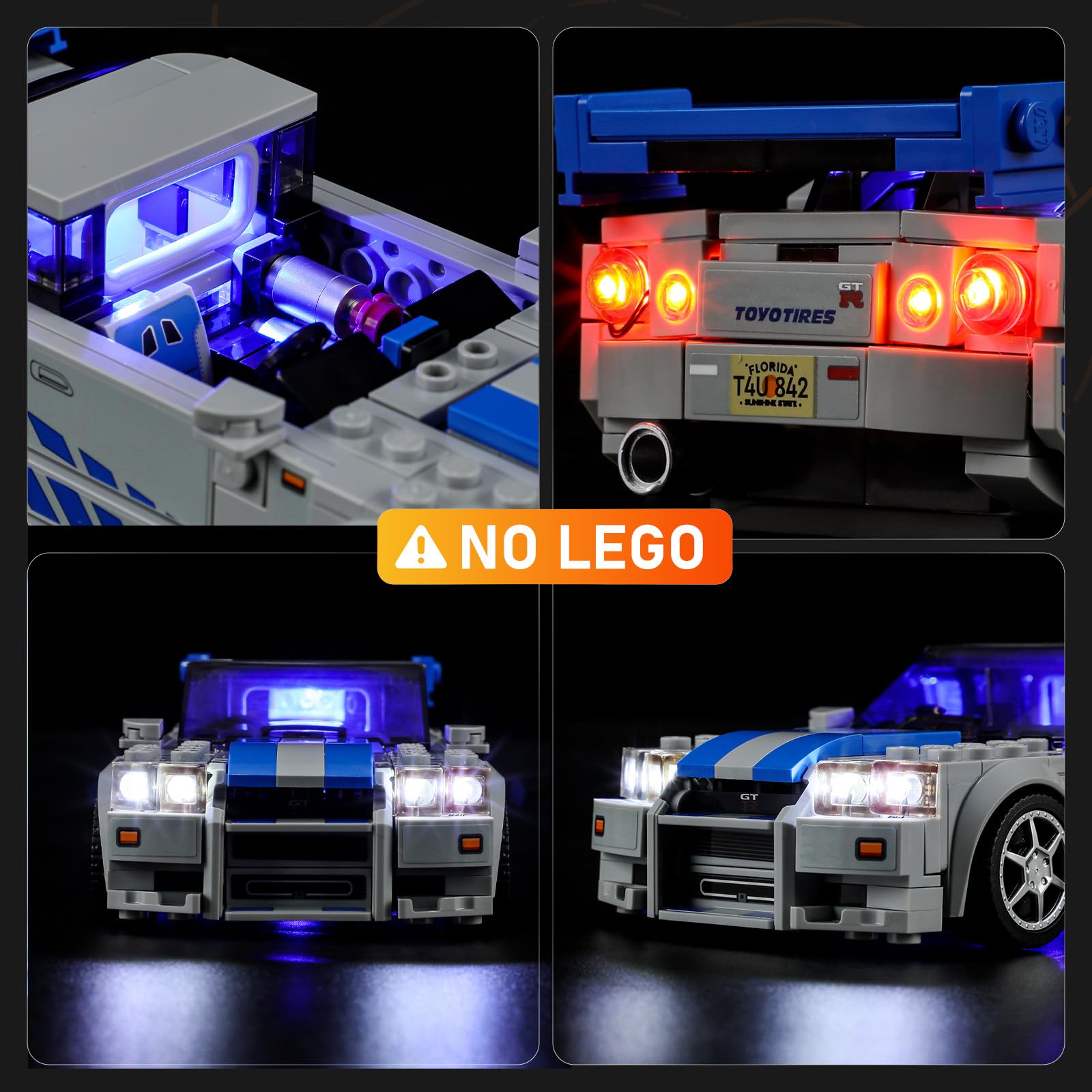 Amazon.com: LIGHTAILING Light for Lego- 76917 2-Fast-2 Furious
