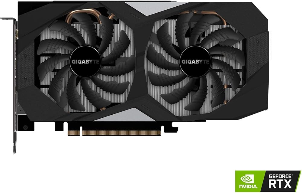 GIGABYTE Geforce RTX 2060 OC GG Graphics Card, 2x WINDFORCE Fans, 6GB 192-Bit GDDR6 thumbnail 3