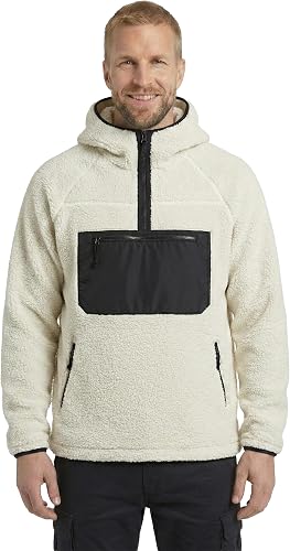 Brandit Teddyfleece Work Pullover 15Y, Color: white, Size: 7XL